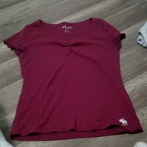 Burgundy Shirt
